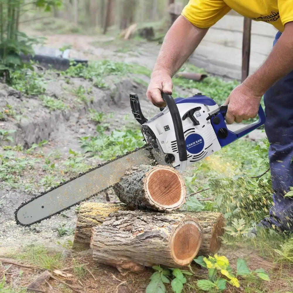 58cc Gas Chainsaw 2-Cycle Handheld High-Power Logging Saw