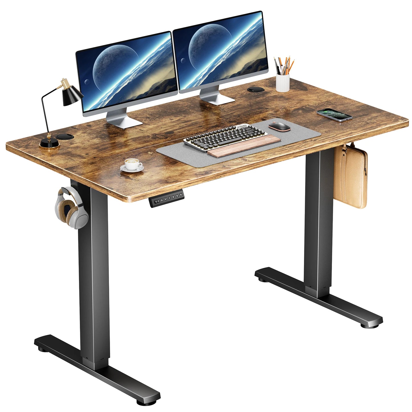 JHK Electric Standing Desk Height Adjustable Sit Stand Table