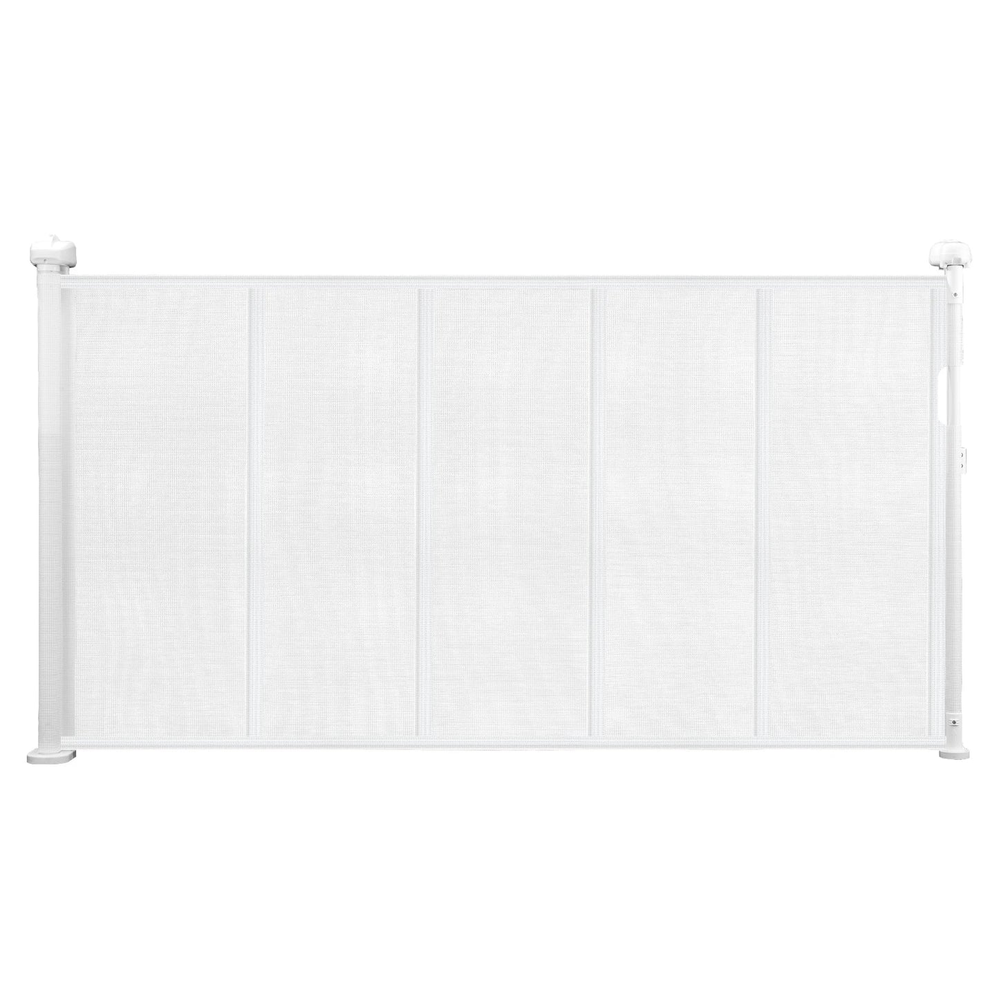 SucceBuy Retractable Baby Gate For Kids And Pets Mesh Barrier