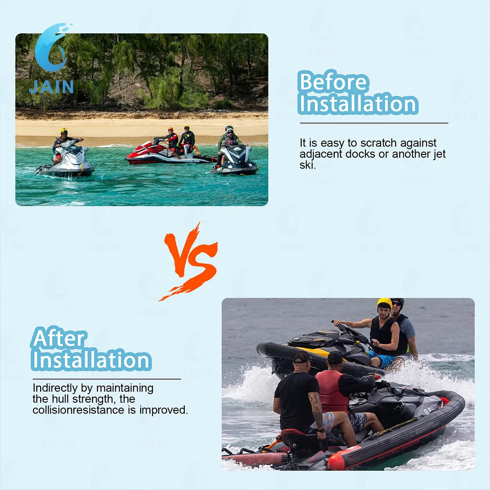 Inflatable Jet Ski Collar Pro Rib Kit Non Slip Buoy