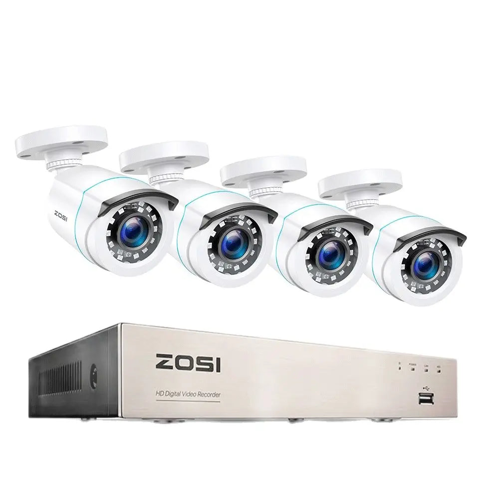 ZOSI 2MP CCTV Security System 8-Channel DVR Kit Outdoor