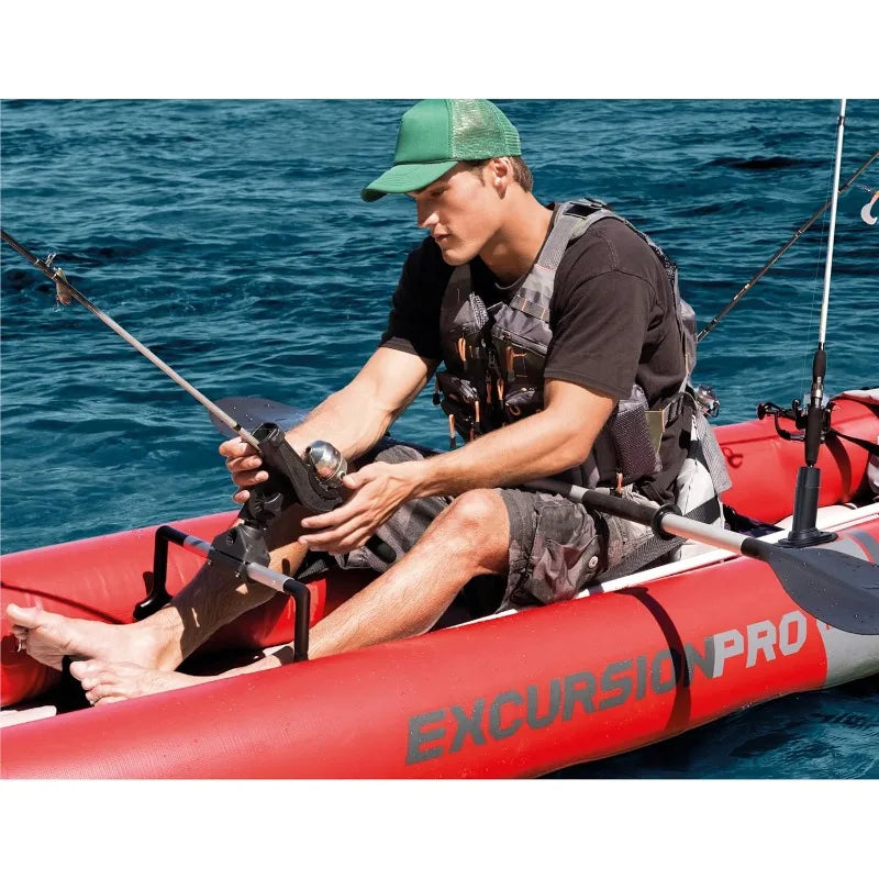 YTYIN Excursion Pro K2 Deluxe Inflatable Kayak Set For 2