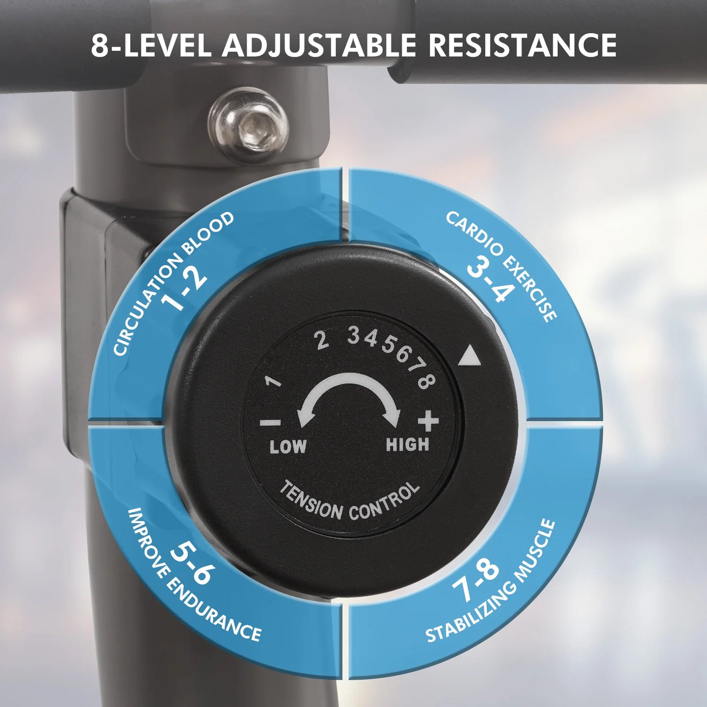 Origin Recumbent Exercise Bike With Heart Rate Handle