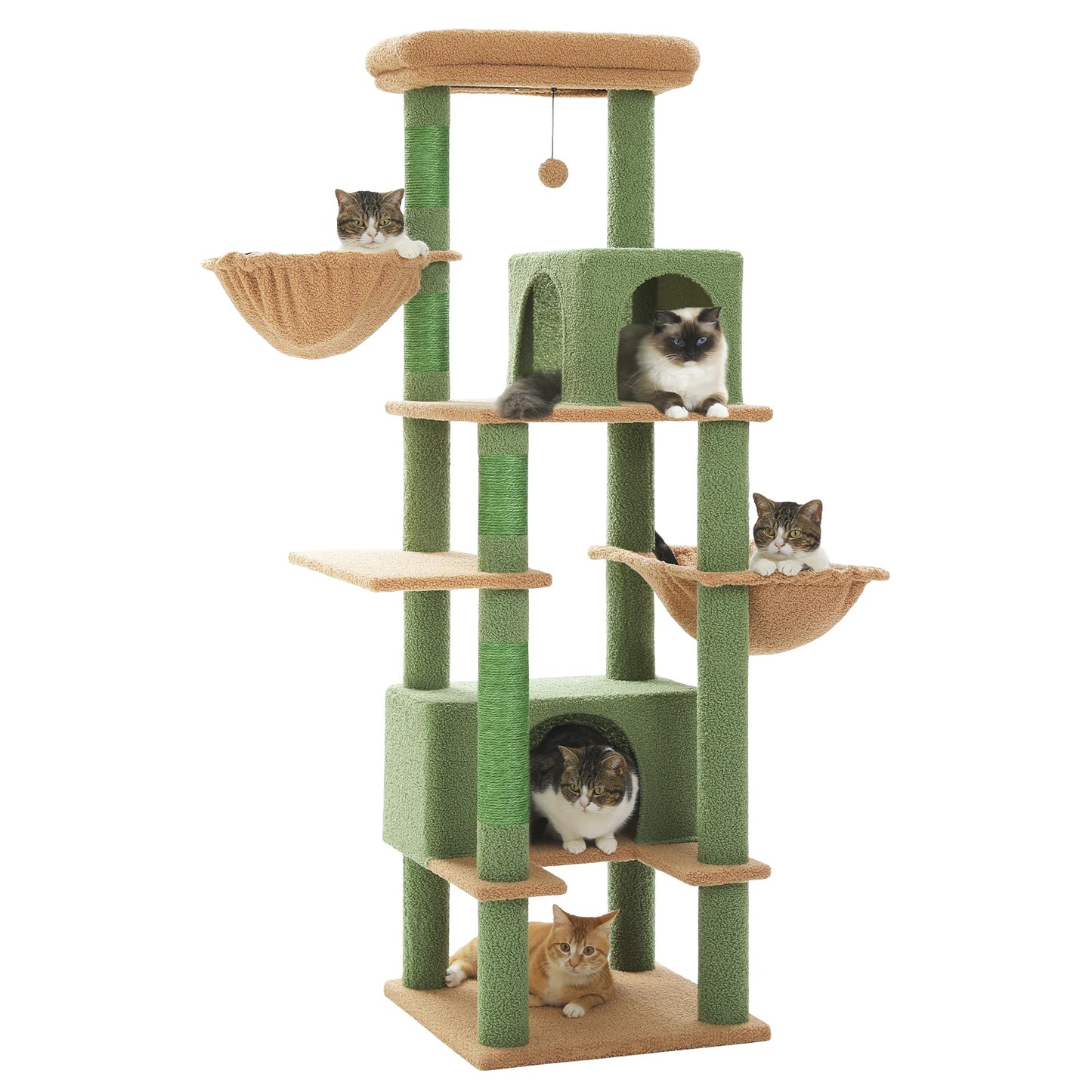 PAWZ Road Large Cat Tree For Indoor Cats Scratching Posts