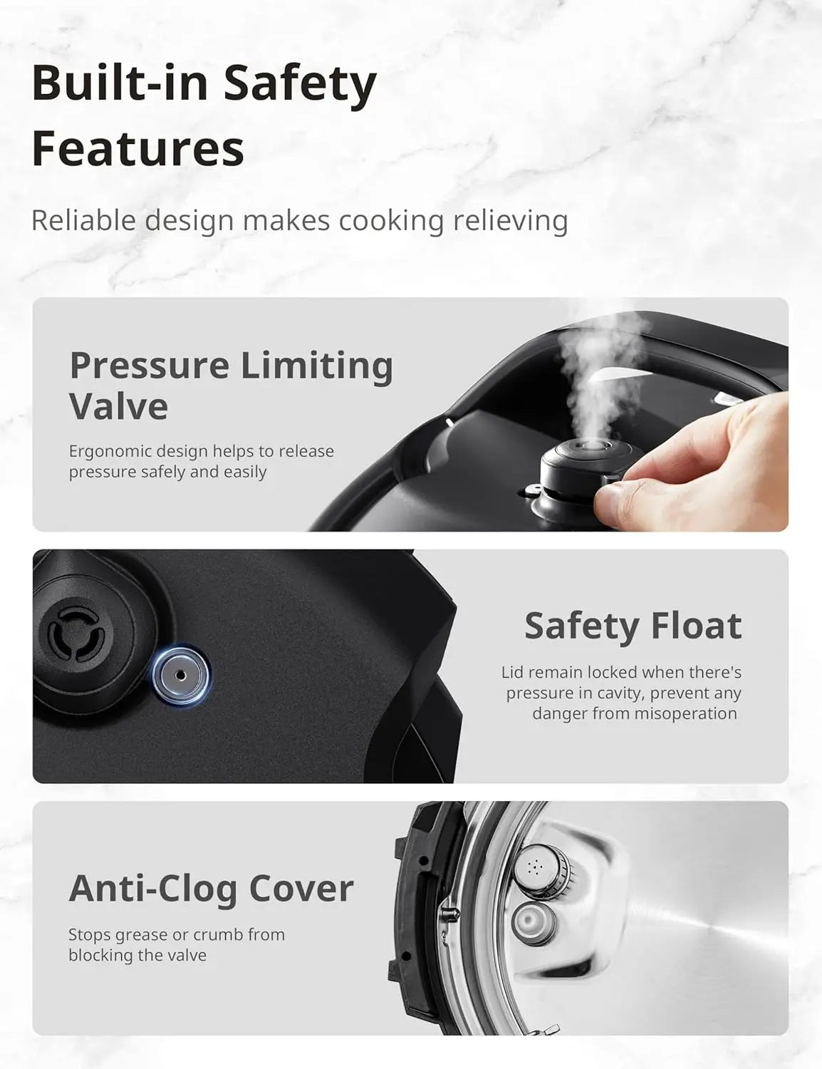 9 In 1 Electric Pressure Cooker With 14 Presets Multi Cooker