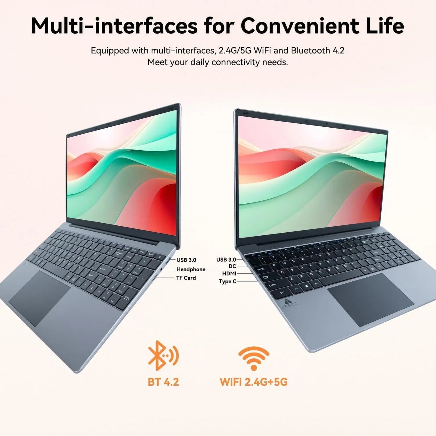 AEEZO-US Laptop Intel Celeron N5095 16GB RAM 512GB SSD