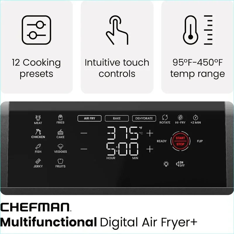 High Concerned Six In One Air Fryer Oven With Timer