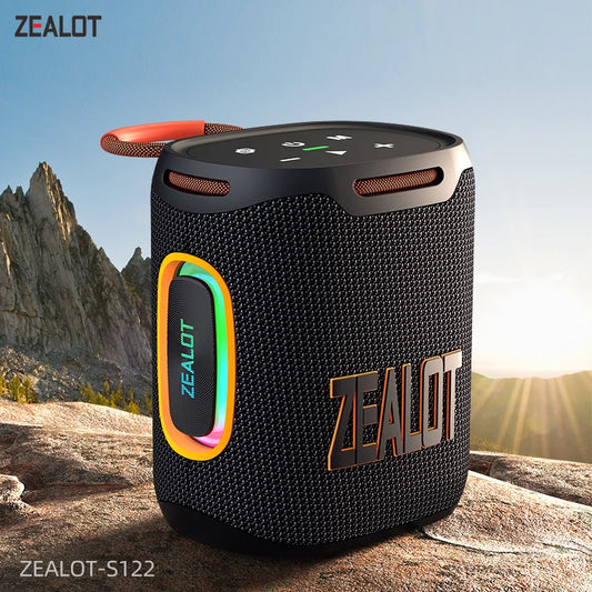 ZEALOT S122 Bluetooth Speaker IPX6 Waterproof HiFi 25W