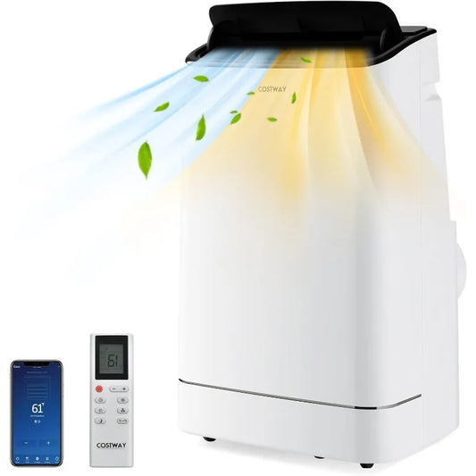 XMSJ 15000 BTU Portable Air Conditioner With Heat And Inverter