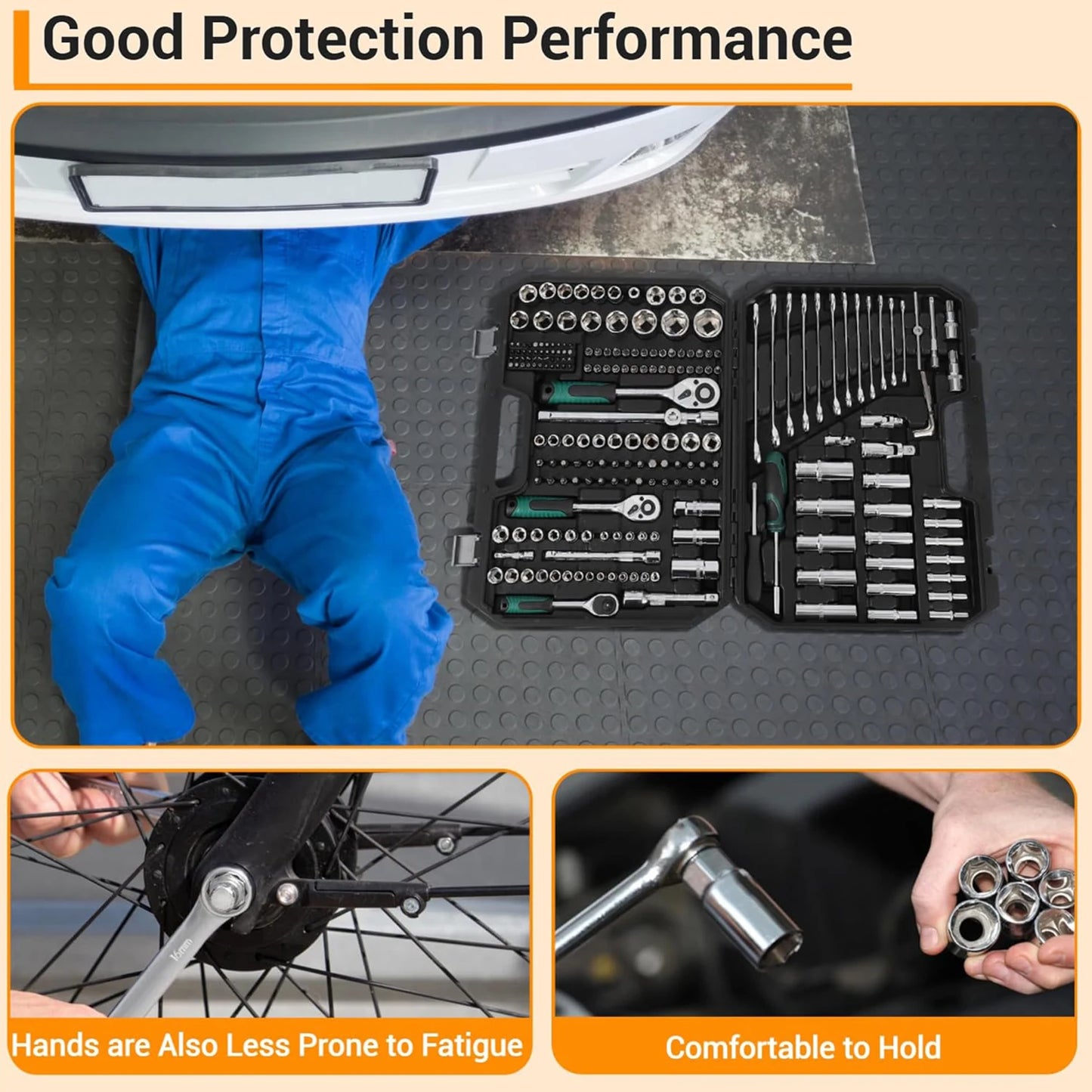 DIY Supplies 216 Piece Tool Set General Household Hand Kit