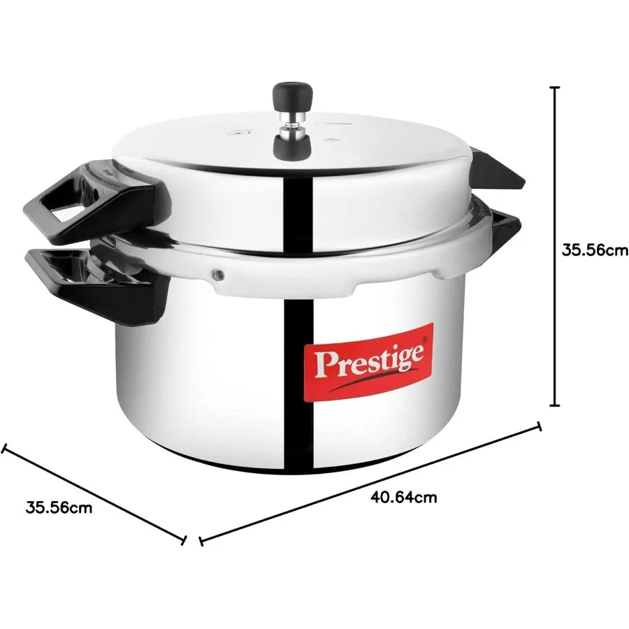 Aluminium Pressure Cooker For Large Families Fast Energy Efficient Cooking