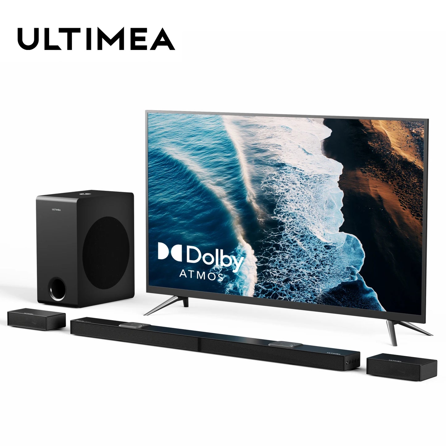 Ultimea 5.1.2 Dolby Atmos Soundbar With Wireless Subwoofer