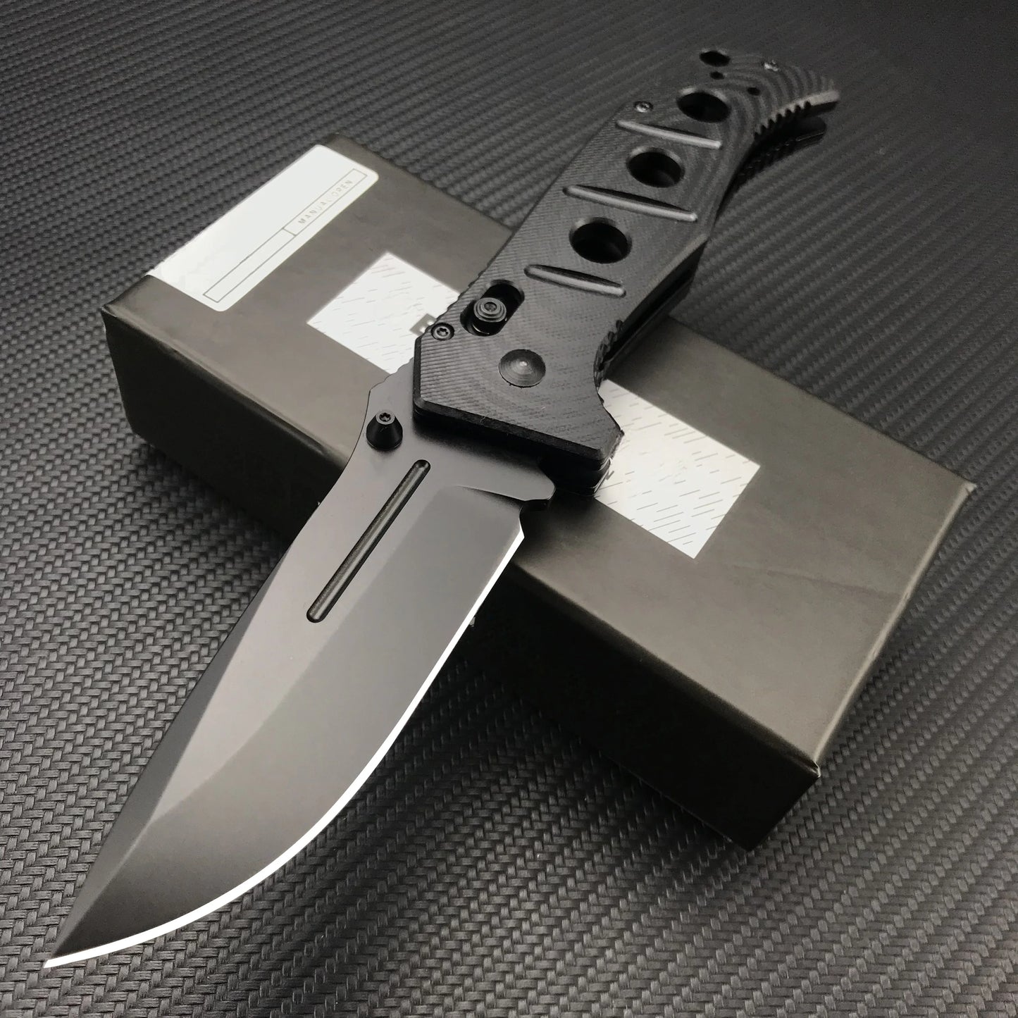 HX OUTDO Folding Knife for Outdoor Camping and Fishing