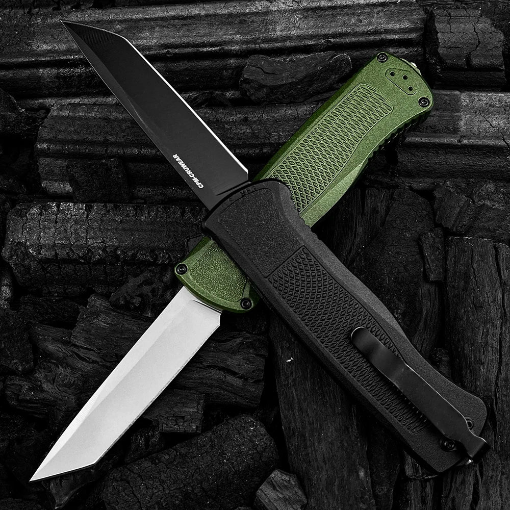PWSDIY Shootout Knife CPM-CruWear Folding Pocket Knife