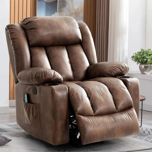 MKDK Power Lift Recliner Chair With Massage Heat Cup Holders
