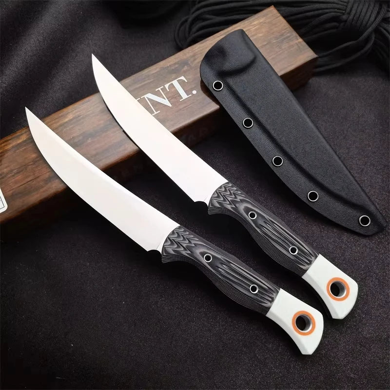 DIY Supplies Meatcrafter High-Strength Survival Knife D2 Steel Outdoor