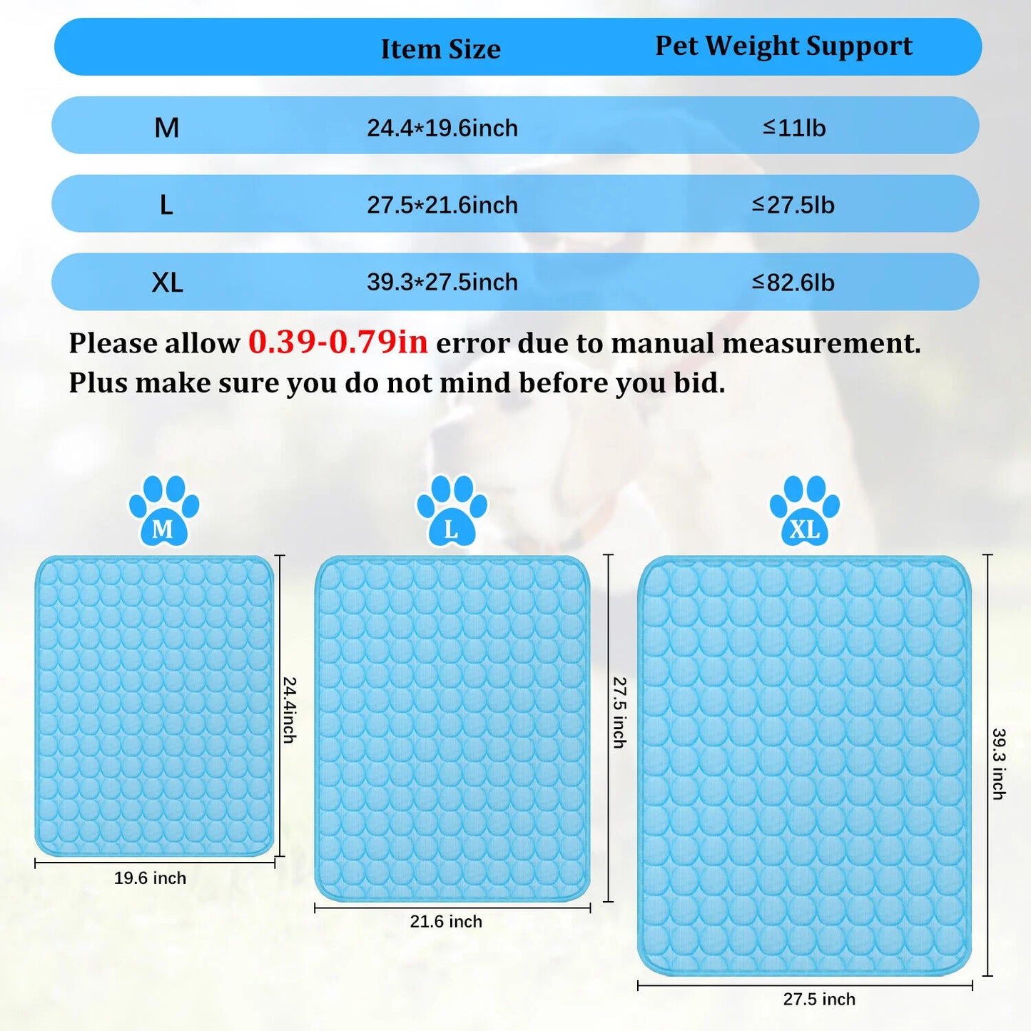 Zhejiang Pet Cooling Mat for Dogs and Cats Summer Comfort