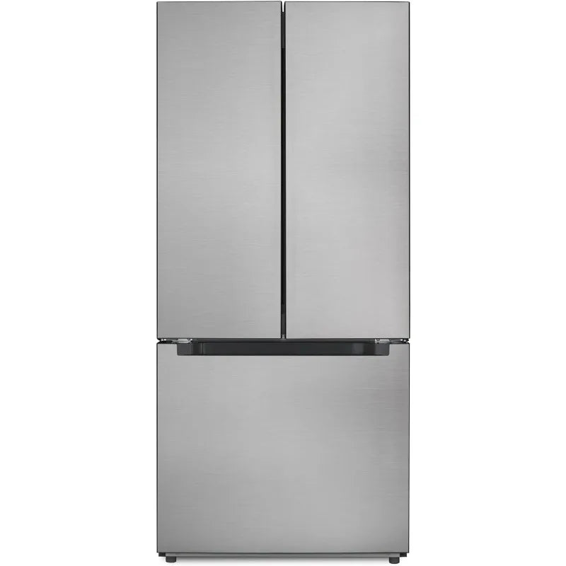 KoolMore French Door Refrigerator With Three Doors And Deep Freezer