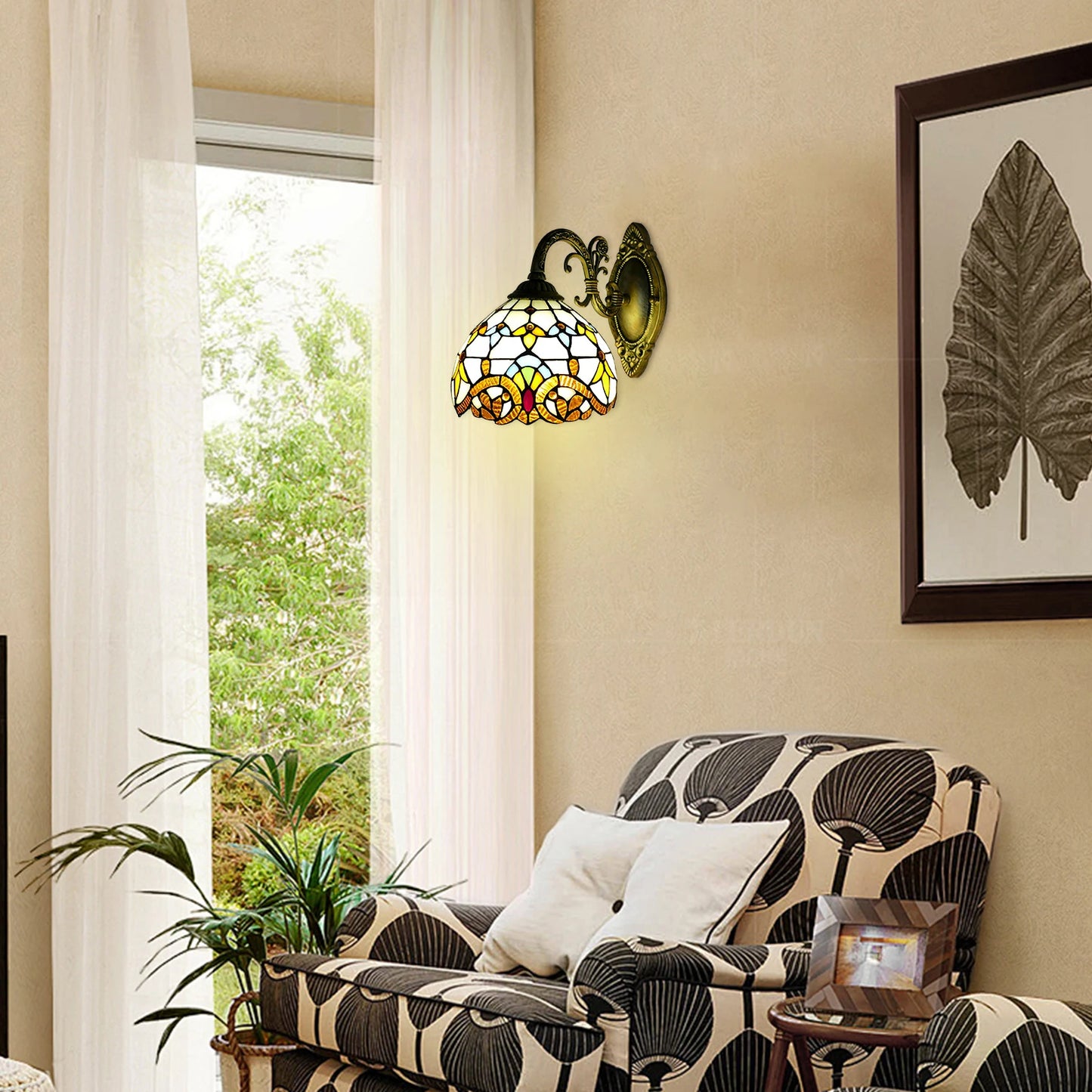 Vintage Dome Wall Lamp for Living Room and Staircase