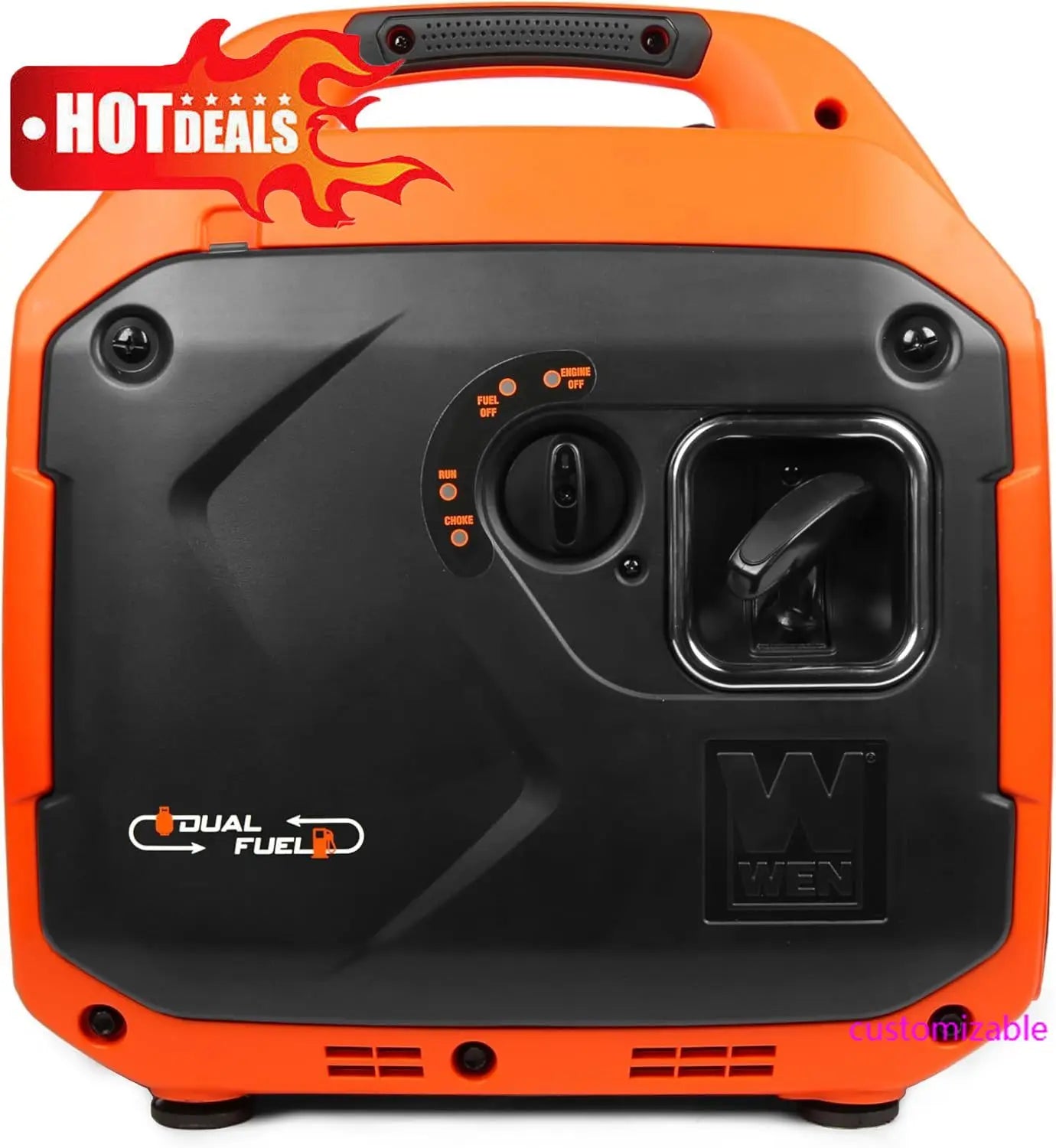 Quiet 3600-Watt Dual Fuel RV-Ready Portable Inverter Generator