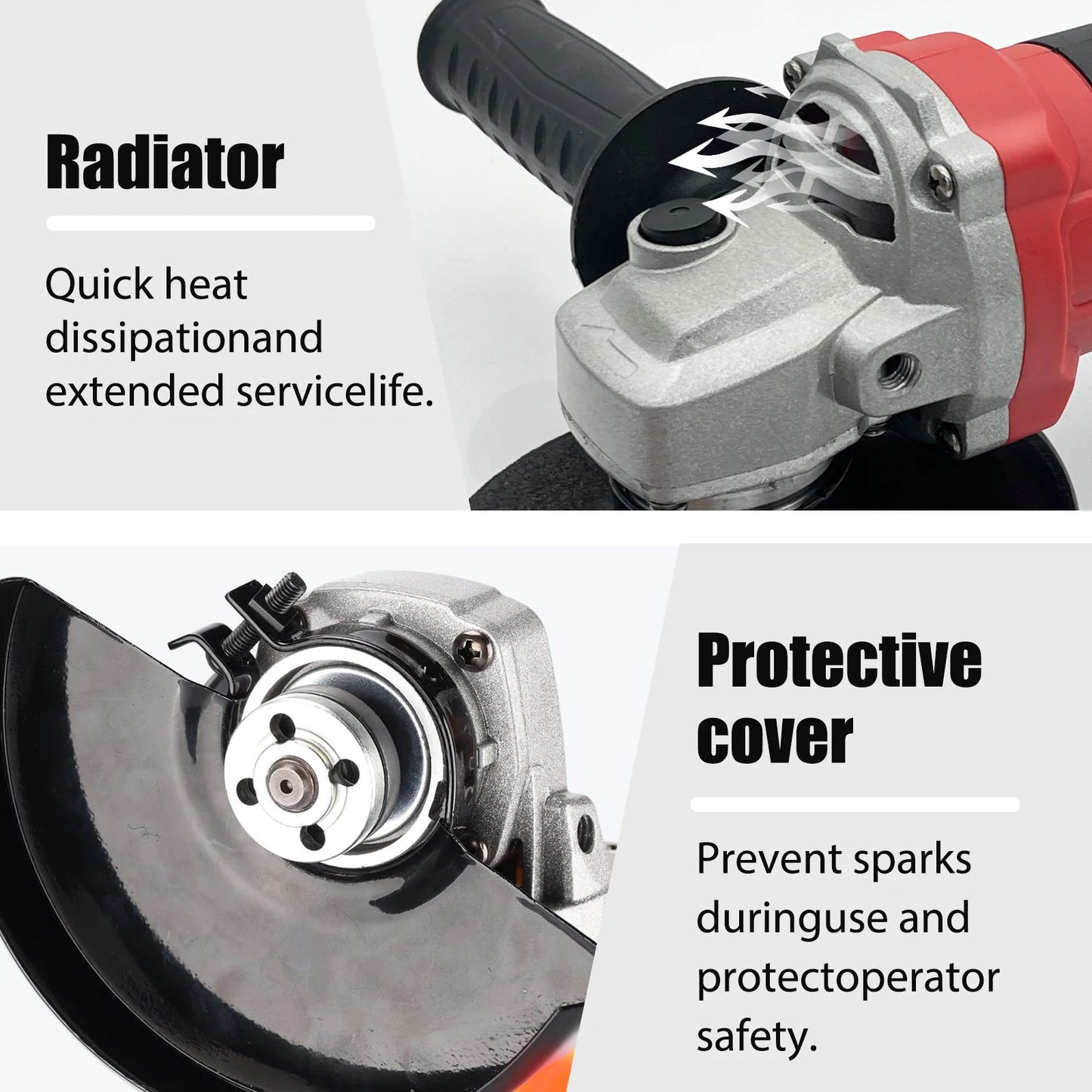 Hign-concerned Milwaukee 18V Cordless Angle Grinder Brushless 8500RPM