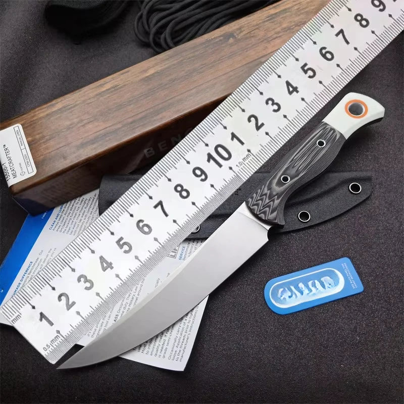 DIY Supplies Meatcrafter High-Strength Survival Knife D2 Steel Outdoor