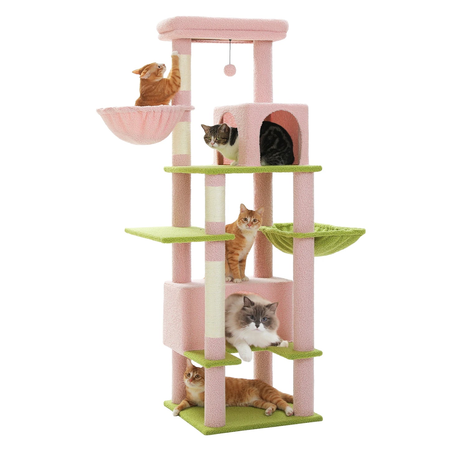 PAWZ Road Large Cat Tree For Indoor Cats Scratching Posts