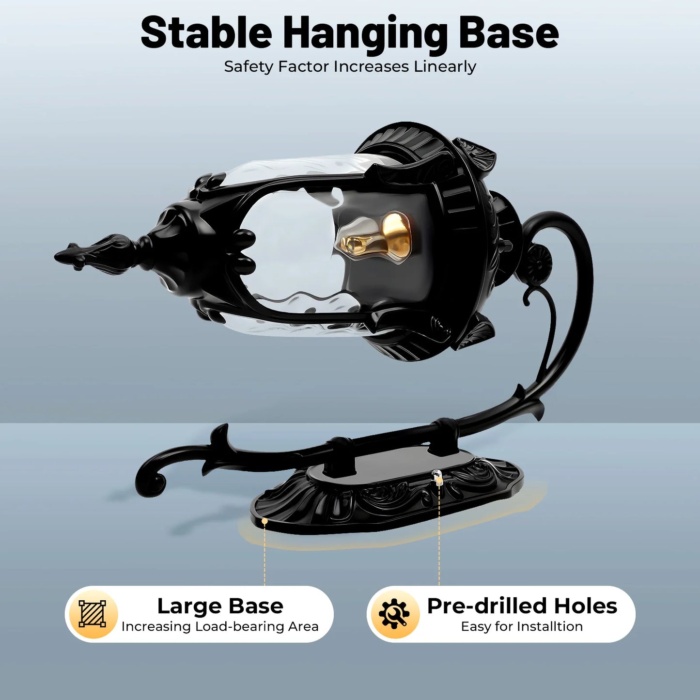 Bymaocar European Outdoor Wall Lamp 60W IP23 Waterproof 110 260V