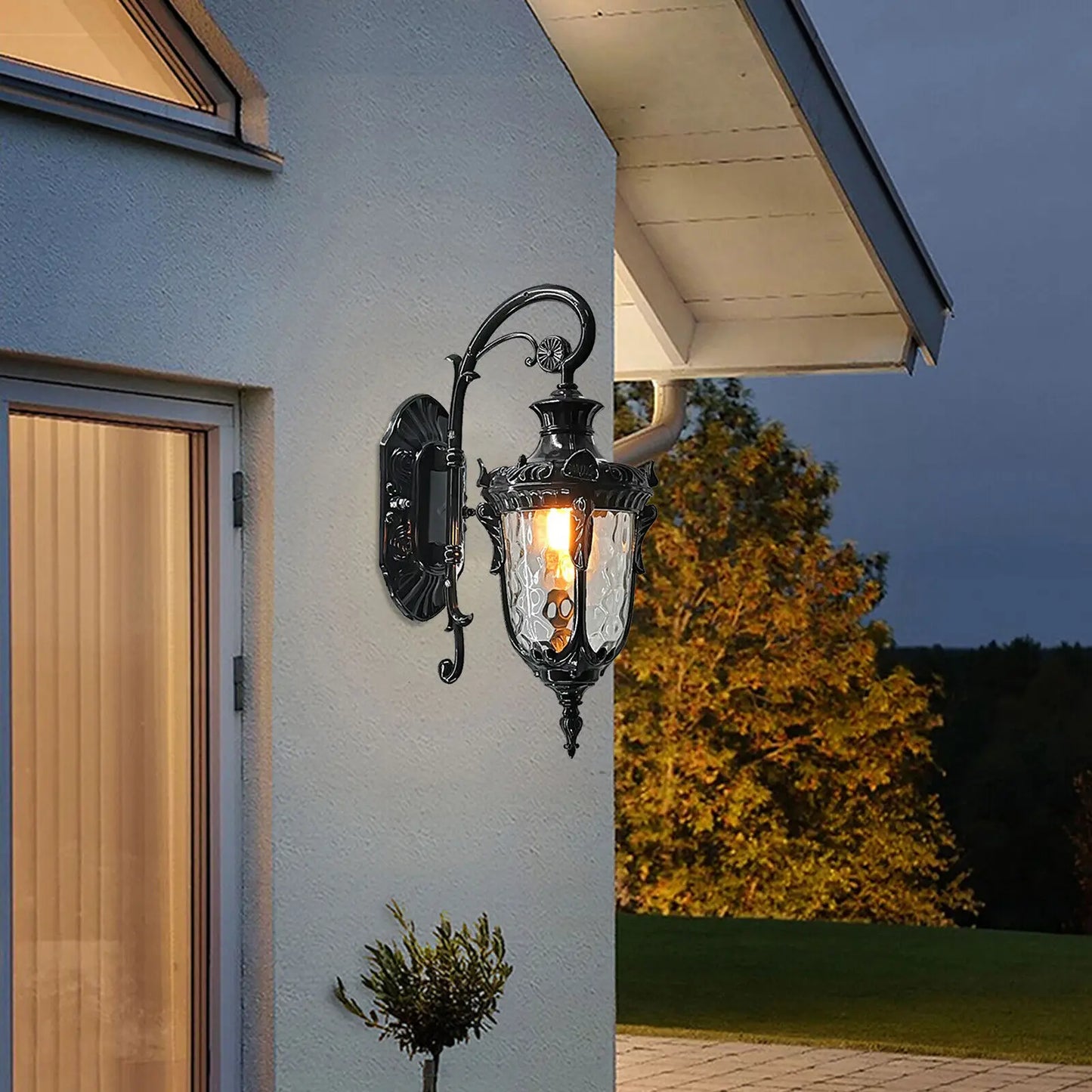 LOYALHEARTD Outdoor Wall Light Fixture Exterior Waterproof Sconce Porch Lamp