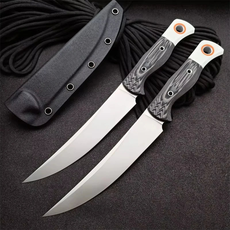 DIY Supplies Meatcrafter High-Strength Survival Knife D2 Steel Outdoor