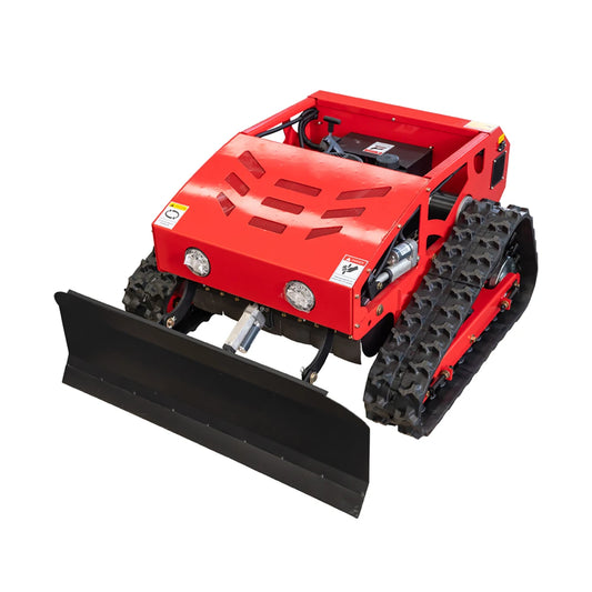Remote Control Lawn Mower All Terrain Hybrid Oil Electric 45 Degree Climb
