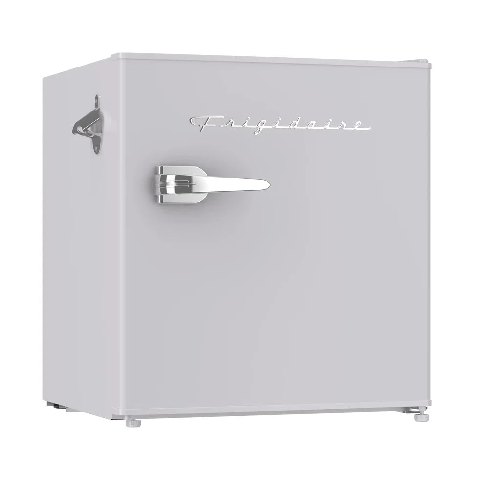 XMSJ Retro Mini Fridge With Side Bottle Opener Energy Efficient